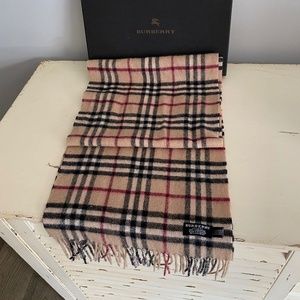 Burberry cashmere scarf